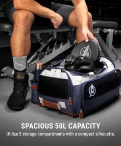 Captain America Gym Bag - marvelofficial.com - best marvel replica