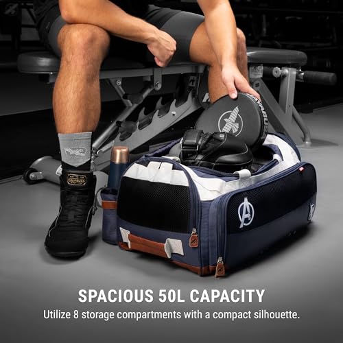 Captain America Gym Bag - marvelofficial.com - best marvel replica