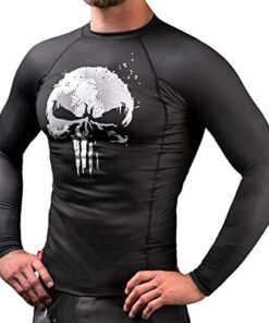 The Punisher Gym Compression Long Sleeve - marvelofficial.com - best marvel replica